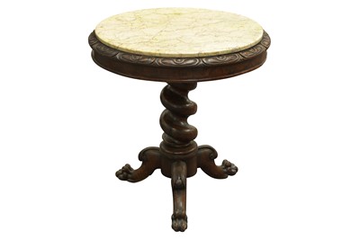 Lot 600 - AN OAK CIRCULAR OCCASIONAL TABLE, EARLY 20TH CENTURY