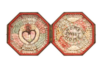 Lot 668 - SAILOR’S SWEETHEART OR VALENTINE PHOTO FRAME