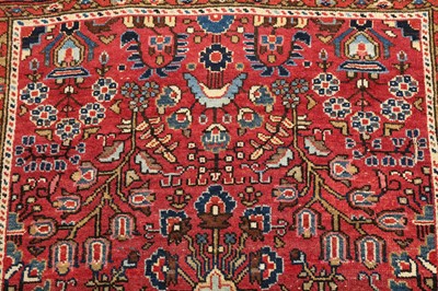 Lot 84 - A FINE  ANTIQUE SAROUK RUG, WEST PERSIA