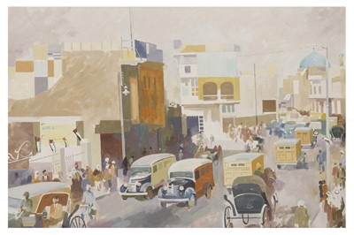 Lot 217 - IBRAHIM AL-ABDALI (IRAQI B. 1940)