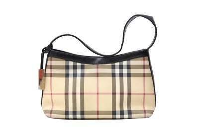 Lot 472 - Burberry Black Nova Check Mini Pochette