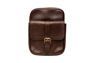 Lot 458 - Louis Vuitton Brown Cuir Liege Crossbody Bag