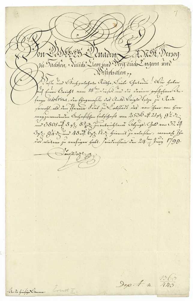 Lot 625 Ernst II, Duke of SaxeGothaAltenburg