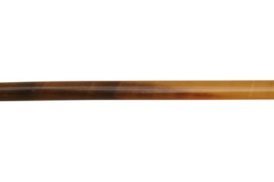 Lot 116 - A RHINO HORN HORSE CROP