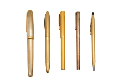 Lot 352 - A GROUP OF FIVE PENS