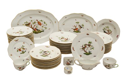 Lot 706 - HEREND ROTHSCHILD DINNER SERVICE