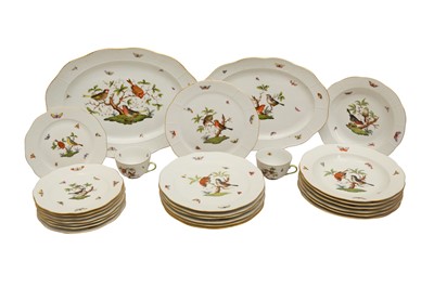 Lot 706 - HEREND ROTHSCHILD DINNER SERVICE