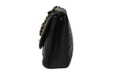Lot 621 - Chanel Black Round Flap Bag