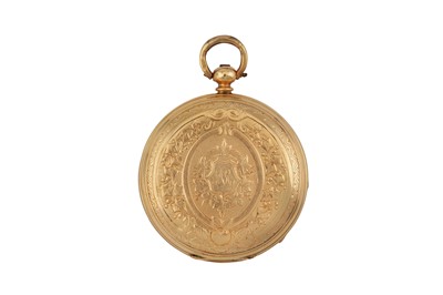 Lot 72 - POCKET WATCH, OPEN-FACE.