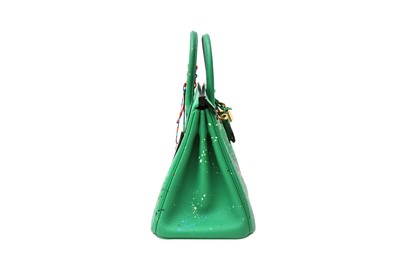 Lot 396 - Hermes Bambou Togo Birkin 25