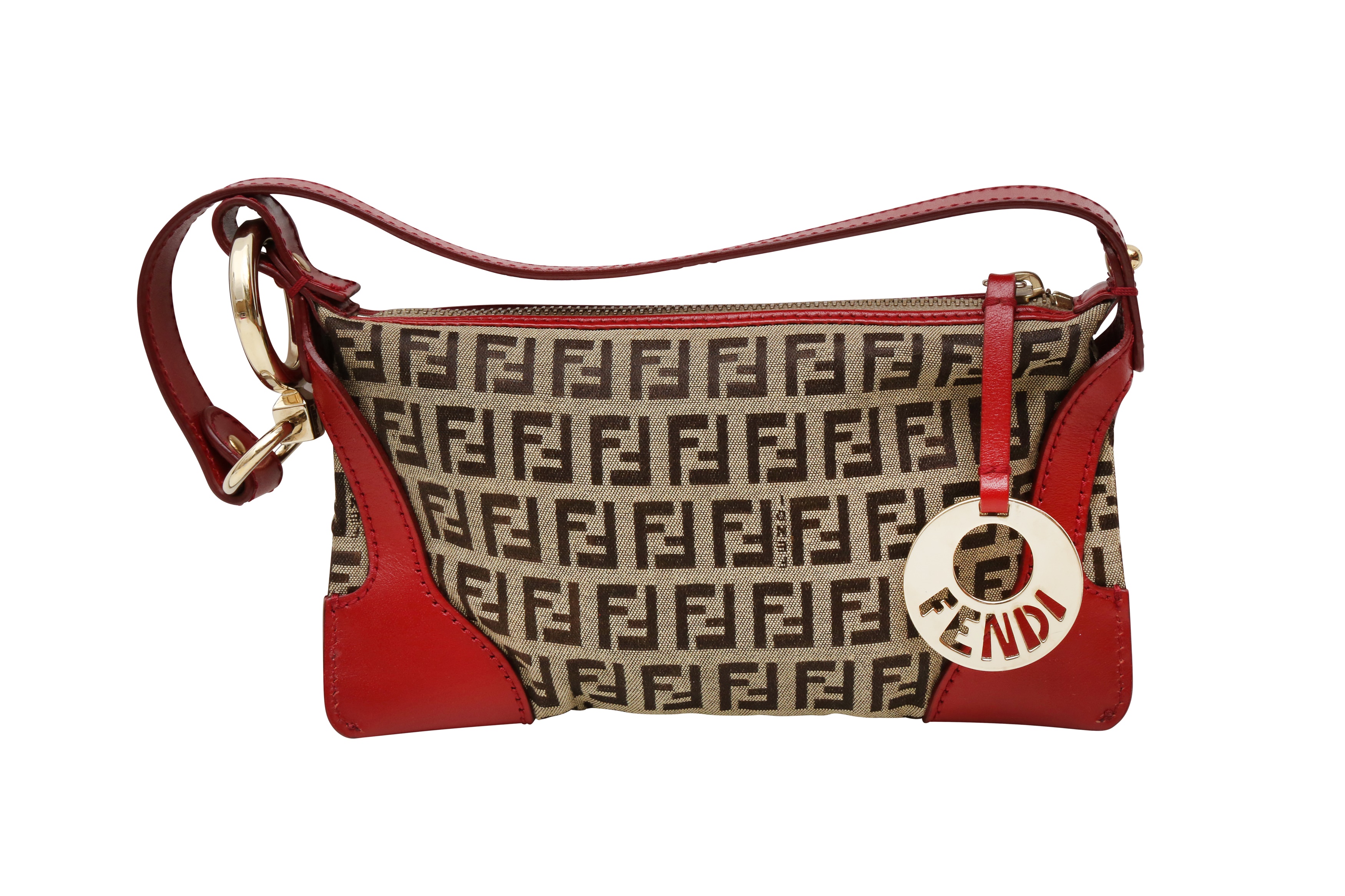 Fendi clearance red handbag