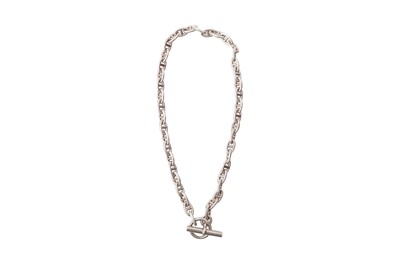 Lot 809 - Hermes Silver Chaine d'Ancre Necklace