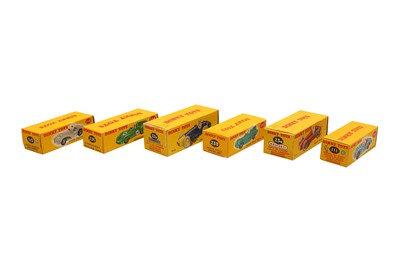Lot 810 - DINKY TOYS: A GROUP OF BOXED RACING CARS