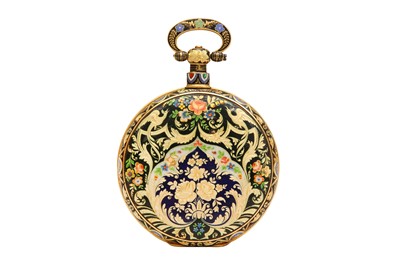 Lot 49 - JUST & SON POCKET WATCH FOR THE CHINESE EXPORT MARKET, QING DYNASTY