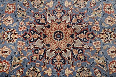 Lot 50 - A VERY FINE ISFAHAN RUG, CENTRAL PERSIA