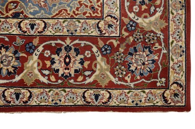 Lot 50 - A VERY FINE ISFAHAN RUG, CENTRAL PERSIA