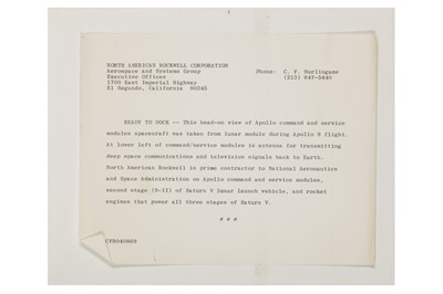 Lot 149 - Apollo 9: Apollo 9: A selection of 6 images