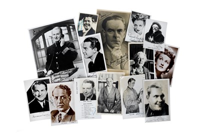 Lot 388 - Photograph Collection.- Vintage Actors & Entertainers