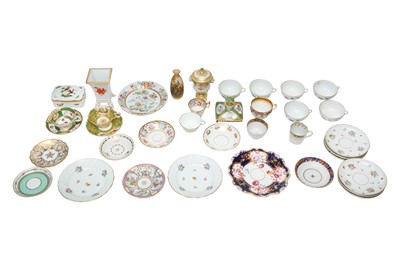 Lot 705 - A COLLECTION OF 19TH AND 20TH CENTURY TEA WARES