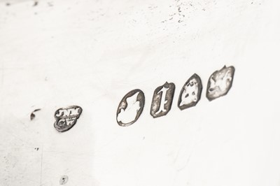 Lot 342 - A Victorian sterling silver twin handled trophy cup, London 1866 by Mappin and Webb