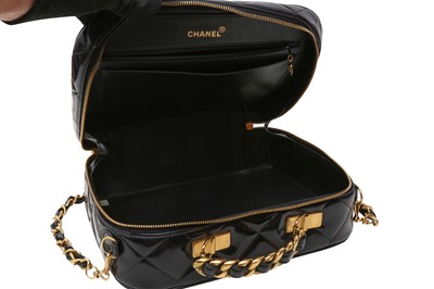Lot 388 - Chanel Black Timeless Lunch Box Bag