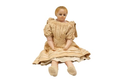 Lot 833 - Amended Description - A poured wax baby doll