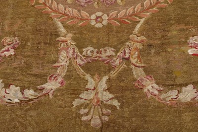 Lot 51 - AN EARLY 19TH CENTURY AUBUSSON CARPET, FRANCE