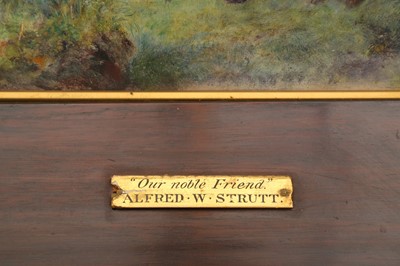 Lot 989 - ALFRED WILLIAM STRUTT (BRITISH 1856-1924)