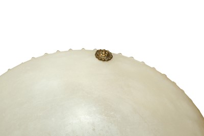 Lot 646 - A CONTEMPORARY ALABASTER PLAFONNIER