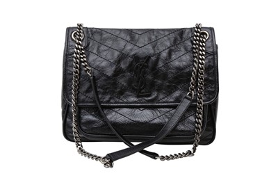 Lot 773 - Saint Laurent Black Medium Niki Bag