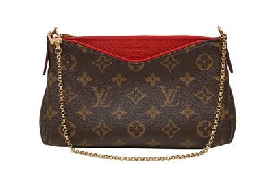 Lot 524 - Louis Vuitton Monogram Pallas Clutch Bag