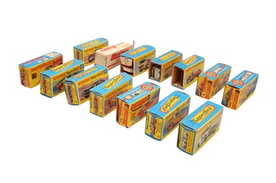 Lot 819 - MATCHBOX SUPERFAST; A COLLECTION OF TOY CARS