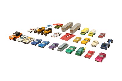 Lot 796 - A COLLECTION OF MATCHBOX, LESNEY AND HOT WHEELS CARS