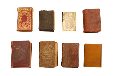 Lot 949 - MINIATURE BOOKS: GROUP OF BIBLES