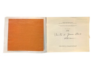 Lot 349 - Christo and Jeanne-Claude Career Archive