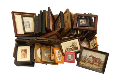 Lot 875 - A COLLECTION OF DOLLS HOUSE PICTURES AND PAINTINGS