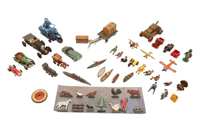 Lot 913 - A COLLECTION OF MINIATURE CARS AND PLANES