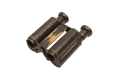 Lot 49 - MILITARY POCKET WATCH AND FIELD BINOCULARS