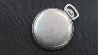 Lot 49 - MILITARY POCKET WATCH AND FIELD BINOCULARS