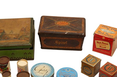 Lot 124 - A COLLECTION OF VINTAGE MINIATURE TINS