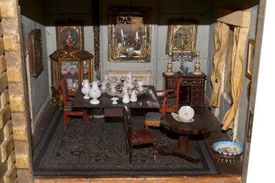 Lot 885 - DOLLS HOUSE: FRENCH 'NORMANDY' STYLE HOUSE