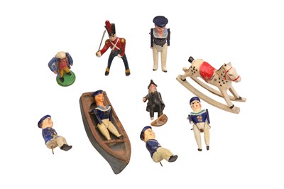 Lot 909 - GROUP OF TOY SOLDIER AND SAILORS