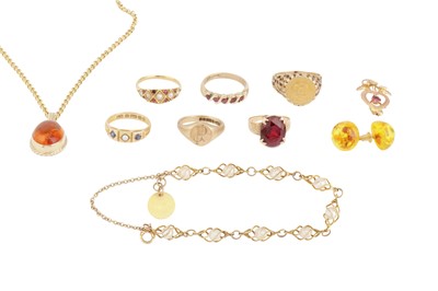 Lot 65 - A COLLECTION OF JEWELLERY