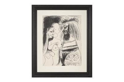 Lot 307 - PABLO PICASSO (1881-1973) LE VIEUX ROI (Bloch 869; Mourlot 317)