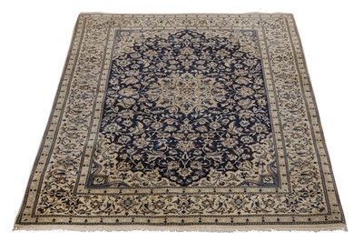 Lot 24 - AN EXTREMELY FINE NAIN RUG, CENTRAL PERSIA