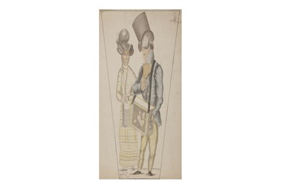 Lot 28 - ATTRIBUTED TO ROBERT ISAAC CRUIKSHANK (BRITISH 1789-1856)