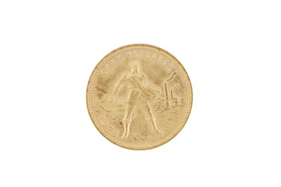 Lot 96 - A SOVIET 10 ROUBLES CHERVONETZ GOLD COIN