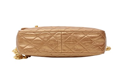 Lot 585 - Chanel Gold Turnlock Camera Bag