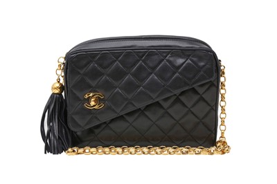 Lot 677 - Chanel Black Turnlock Camera Bag