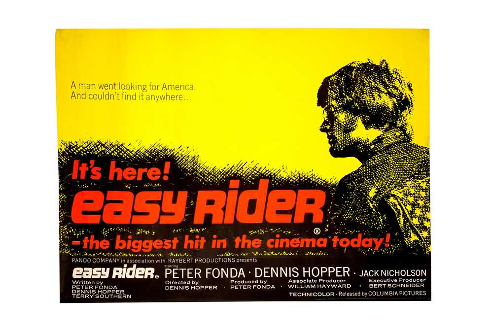 Easy Rider Signs Lot 409 - Easy Rider Movie Poster